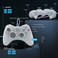 thumbnail image 3 of Wired Controller for Xbox 360, Timoom Game Controller for 360 with Dual-Vibration Turbo Compatible with Xbox 360/360 Slim and PC Windows 7,8,10,11, 3 of 7