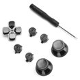 thumbnail image 3 of Qiilu Controller Aluminum Alloy Button Set Repair Tools Replacement Part With Screwdriver, 3 of 8