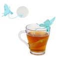 thumbnail image 4 of Oleegame 2PC Produce Storage Loose Tea Strainer Strainer Coffee Filter Tea Silicone Bag Tea Kitchen，Dining & Bar Blue, 4 of 4