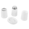 thumbnail image 3 of Bathroom Set Multifunction Simple Practical Feel Comfortable Stainless Steel Bathroom AccessoriesWhite, 3 of 14
