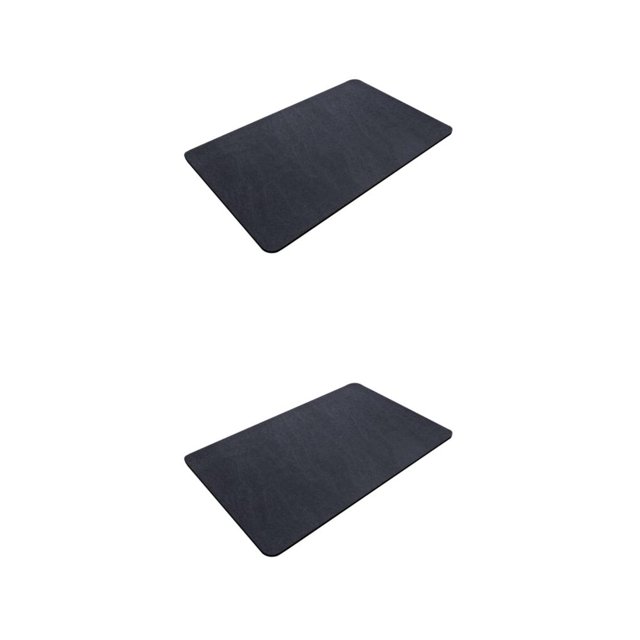 kurtrusly No Surface Bath Rug Anti-skid Bottom No Damage To Floor Bath Rug-Rubber Absorbent Quick GFT1103 40*60cm 2PCS