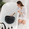 thumbnail image 3 of Cushion Seat for Indoor Use Inflatable Spa Height Enhancer with Suction Cup and Back Support Material Gold Color Fits Adults Indoor Living and Bathway, 3 of 4