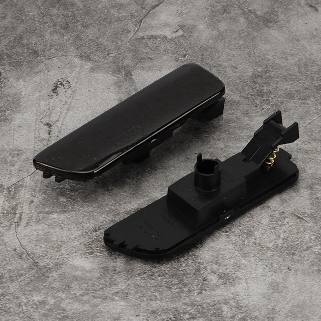 Smoked Bumper Marker Side Light Housing, MK4, OE 617215181853, ABS, Direct Replacement, Easy Installation