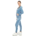thumbnail image 2 of White Mark Ensemble de Survêtement en Velours pour Femmes, 2 Pcs, 2 of 6