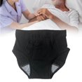 thumbnail image 2 of Culotte pour Hommes Lavable Confortable Imperméable Pantalon Adulte Nuit Réutilisable Anti-Fuite Respirant TTG Noir, 2 of 8