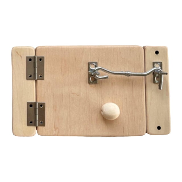 Milaget Tableau d'Activités Accessoires DIY Matériel Éducatif Précoce Accessoires d'Enseignement Compétences de Base Porte