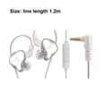 thumbnail image 4 of Écouteurs d'Appel Clairs, Antichocs, Caisson de Basses, Sensibles, Transmission Stable, Basses Puissantes, Anti-Interférences, Contrôle Intelligent du Fil, Écouteurs Dynamiques, Casque Sport pour la Maison, 4 of 11