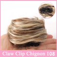 thumbnail image 2 of Postiches Chignon Spatial Mini Pince à Griffes Chignon Cheveux Oreilles de Chat Décoiffées Extension de Cheveux Beigne Chignon, 2 of 6