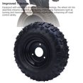 thumbnail image 4 of 13x5.00-6 Wheel Rim Tire Assembly, Enhanced Traction 6 Inch Go Kart Wheel Rim Tire Assembly  for Lawn Mower, 4 of 7