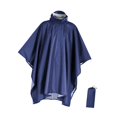 thumbnail image 2 of Poncho de Pluie S SERENABLE avec Capuche, Imperméable Réutilisable pour Événement Sportif, Randonnée, Camping, Bleu, 2 of 9