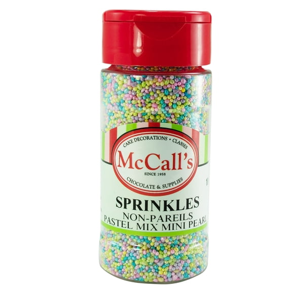 Confettis Nonpareils Mélange PASTEL MINI Perles 100 g