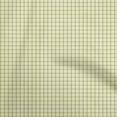thumbnail image 1 of oneOone Cotton Poplin Lime Green Fabric Check Sewing Craft Projects Fabric Prints By Yard 56 Inch Wide, 1 of 5