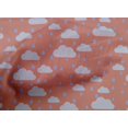 thumbnail image 4 of oneOone Cotton Poplin Fabric Raindrop & Clouds Nature Print Fabric BTY 42 Inch Wide, 4 of 4
