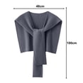 thumbnail image 3 of Women's Shawl Wrap Poncho Cape Open Front Cardigan Scarf Pashmina Shawls For Fall Winter, 3 of 6