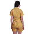 thumbnail image 4 of Moomaya Sleep Sets For Women With Shorts Pj Printed Short Sleeve Sleep Tops, 4 of 6