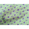 thumbnail image 4 of oneOone Cotton Poplin Fabric Leaves & Flower Floral Decor Fabric Printed BTY 42 Inch Wide, 4 of 4