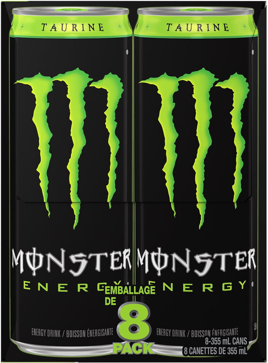 MONSTER ENERGY Green, 355mL, 8 Pack - Walmart.ca