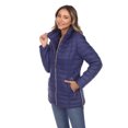 thumbnail image 2 of White Mark Manteau Matelassé pour Femme, 2 of 6