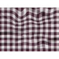 thumbnail image 5 of oneOone Rayon Wine Fabric Check Check Sewing Material Print Fabric By The Meter 56 Inch Wide, 5 of 5