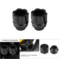 thumbnail image 4 of 2Pcs Motorcycle Front Fork Sliders,Universal Aluminum Alloy CNC Motorcycle Front Fork AntiCollision Slider Protector, 4 of 8
