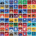 thumbnail image 2 of Masterpieces Puzzle Company NHL Mascots Matching Card Game, 2 of 3