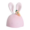 thumbnail image 2 of VONKY Housse de Casque de Ski sur Neige Pratique et Stylée Cadeau Anniversaire Noire Amusante Housse de Casque Sport Rose Oreilles de Lapin, 2 of 6