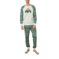 thumbnail image 1 of Faithtur Parent-Child Xmas Nightclothes Round Neck Tops Trousers / Romper, 1 of 5