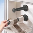 thumbnail image 2 of Iumwxz Kitchen Organizers and Storage Hanger Organizer Rack Extendable Clothes Hanger Stacker for Washing Machine Or Dryer Space Saving Hanger Storage Holders Pack of 2 Black New Year Savings, 2 of 7