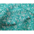 thumbnail image 4 of oneOone Silk Tabby Fabric Abstract Block Print Fabric By Yard 42 Inch Wide, 4 of 4