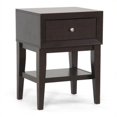 thumbnail image 1 of Gaston Accent Table and Nightstand in Dark Brown, 1 of 2