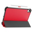 thumbnail image 2 of PANDACO Étui Folio en Cuir Rouge avec Couverture Intelligente pour iPad Air 13 Pouces (2024-2025), 2 of 4