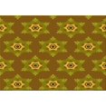 thumbnail image 1 of Ahgly Company Machine Washable Indoor Rectangle Transitional Mahogany Brown Area Rugs, 6' x 9', 1 of 7