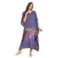 thumbnail image 2 of Oussum Robe Kaftan Longue pour Femmes, Robe Maxi Décontractée d'Été Ample pour Dames, Grande Taille, Robe de Soirée Confortable, Caftan en Ligne, 2 of 7