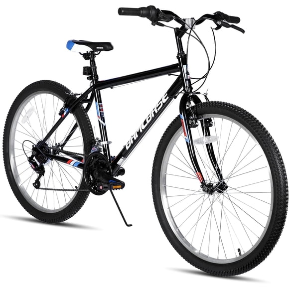 HILAND 26 inch Mountain Bike for Men Women, 18 Speeds High-Carbon Steel Frame, Sport Cycling MTB Bicycle for Adult