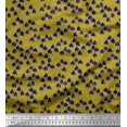 thumbnail image 1 of Soimoi Green Moss Georgette Fabric Deodar Cedar Tree Decor Fabric Printed Yard 42 Inch Wide, 1 of 5