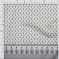thumbnail image 1 of Soimoi Velvet Fabric Stripe & Paisley Panel Print Sewing Fabric Yard 58 Inch Wide, 1 of 2