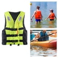 thumbnail image 3 of S SERENABLE 360 degree Reflective Life Jacket Swimwear Swim Vest for Floating Kayaking Rafting L Yellow, 3 of 9