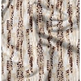 thumbnail image 1 of Soimoi Rayon Fabric Leopard Animal Skin Printed Fabric 1 Yard 42 Inch Wide, 1 of 6