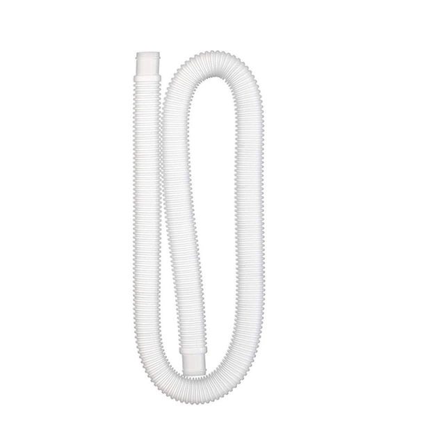 Aqestyerly Replacement Hose 1.25” x 39.3” for above ground pools, a durable pool accessory made of flexible polyethylene plastic. The white hose features a spiral wound construction for strength, a smooth inner bore to prevent leaks, and compatibility with filter pumps and saltwater systems. Ideal for pool maintenance and easy to install.