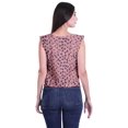 thumbnail image 3 of Moomaya Hauts en Jersey de Coton pour Femmes Sans Manches Imprimés à Col Rond Tenue Décontractée, 3 of 4