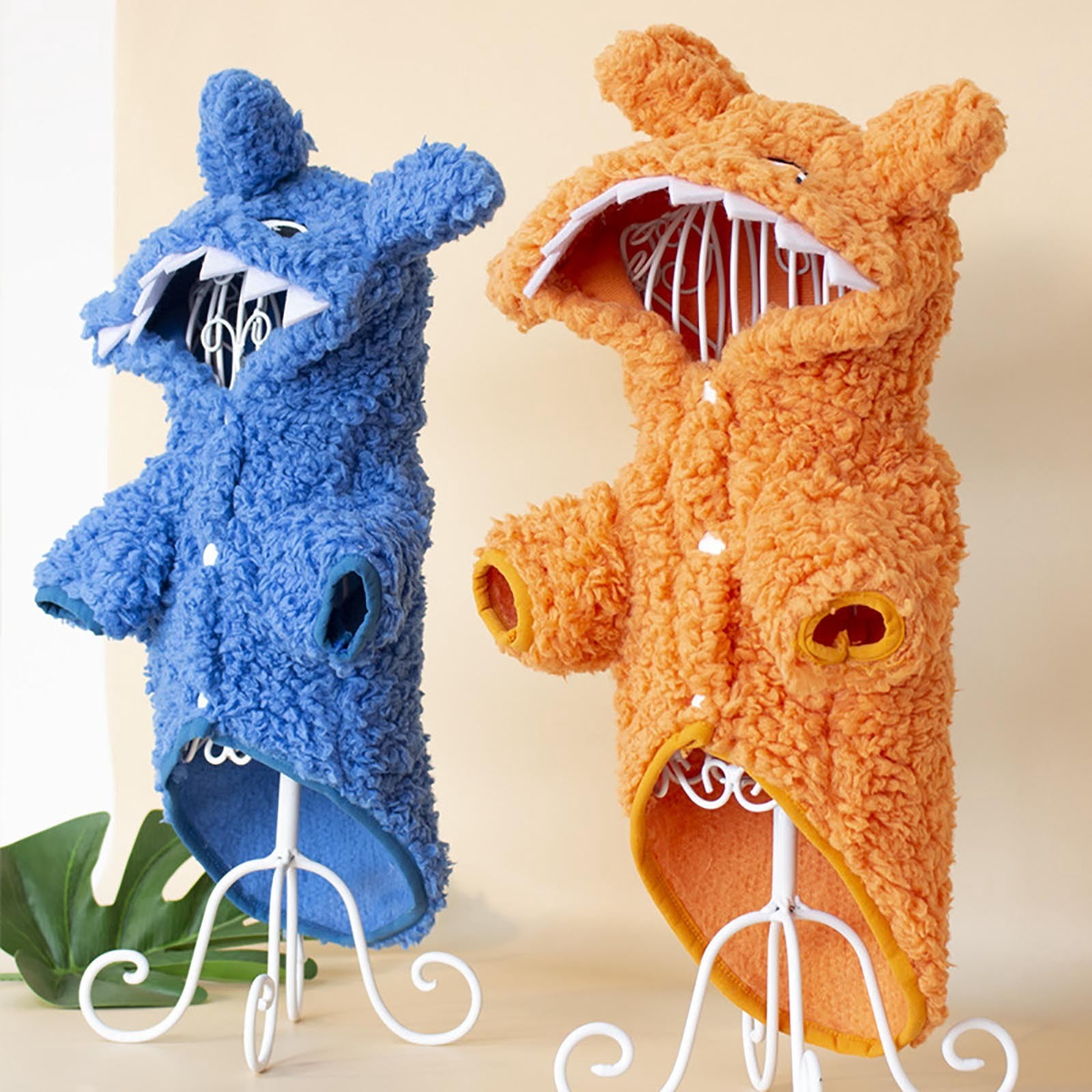 Costume de Chien de Dessin Animé d'Halloween pour Animal de Compagnie avec Design Adorable