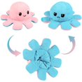 thumbnail image 4 of Giant Reversible Octopus Plush 80cm - DARMOWADE - Pink and Blue - Soft and Cute Toy - Stuffed Animals, 4 of 4