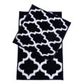 thumbnail image 1 of Home Decor Inc. Microfiber 2-Piece Bathmat Set – 18" x 18" & 18" x 28", Ultra-Soft, Plush & Highly Absorbent, 1 of 3