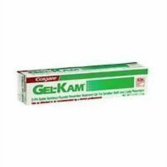 Gel Kam Fluoride Preventive Treatment Gel Mint Flavor - 4.3 Oz (Pack of 3)