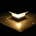 thumbnail image 4 of Solar Garden Decor Lights Outdoor Waterproof,Solar Powered Pathway Landscape Lighting,Solar Post Lights,Outdoor Fence Cap Light for Posts Patio,Garden Decoration Lighting,Outdoor Post Cap Lights, 4 of 7