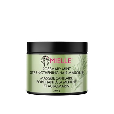 Mielle Rosemary Mint Strengthening Masque – Deep Conditioning Treatment with Biotin & Pure Rosemary Extract for Up to 3X Stronger Hair – 12 oz / 340 g*
