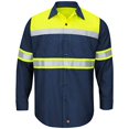 thumbnail image 2 of Red Kap Jaune Fluorescent/ Marine 7422 4TG, 2 of 4