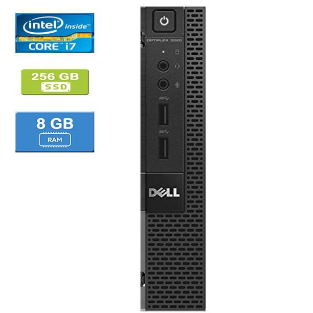 Refurbished: DELL 3020 MICRO Intel Core i7-4765T 2.00 GHz, 8GB