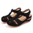 thumbnail image 2 of Kcodviy Chaussures Confortables à Semelle Ajourée pour Femmes Chaussures Décontractées Dames Bout Rond à la Cheville Chaussures de Travail Décontractées Sandales pour Femmes Souples Chaussures pour Femmes Filles Chaussures pour Femmes Décontractées Chaussures Décontractées pour Femmes, 2 of 7