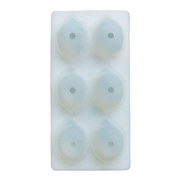 Fruit Silicone Shape 6 Grid Unique Silicone Shapes Non Stick Casting Moulds For Cakes Pans Desserts. Small Foil Pans Candy Melt Pot Large Sponge Cake Gel for Baking Stand - 2 in 1 Surprise Popping